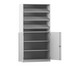 Flexeo® Schrank 3 Schrägablagen 4 Fächer 2 Halbtüren 3