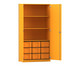 Flexeo® Schrank 9 große Boxen 3 Fächer 2 Türen 4