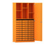 Flexeo® Schrank 30 kleine Boxen 6 Fächer 2 Türen 6