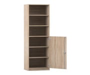 Flexeo® Schrank 6 Fächer 1 Halbtür Breite 64 1 cm 3