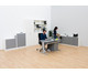 Flexeo® Drehtüren Schrank 2 Fächer = 2 Ordnerhöhen 3