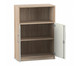 Flexeo® Schrank unten Drehtüren oben 1 Fach = 3 Ordnerhöhen 4