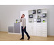 Flexeo® Schrank unten Drehtüren oben 3 Fächer = 6 Ordnerhöhen 5