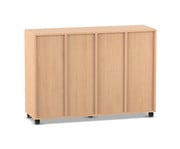 Flexeo® Regal 4 Reihen 16 große Boxen 2