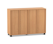 Flexeo® Regal 4 Reihen 16 große Boxen 2
