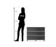 Flexeo® Regal 1 Reihe 3 Fächer Breite 94 8 cm 2