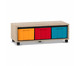 Flexeo® Regal 3 Reihen 3 große Boxen 3
