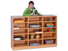 Flexeo® Regal 3 Reihen 15 Fächer