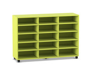 Flexeo® Regal 3 Reihen 15 Fächer 1