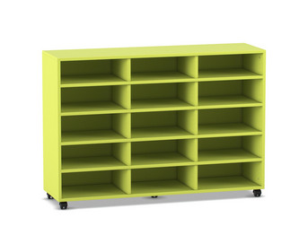 Flexeo® Regal 3 Reihen 15 Fächer