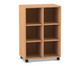 Flexeo® Regal 2 Reihen 6 Fächer H x B x T: 98 x 66 5 x 40 8 cm 3