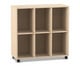 Flexeo® Regal 3 Reihen 6 Fächer 5