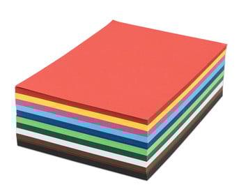 Tonkarton 160 g/m² DIN A4 500 Blatt 10 Farben