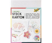 folia Stickkarton unbedruckt 1