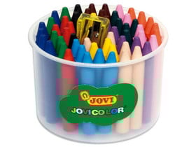 Jovi Wachsmalstifte Bär - 30 Stück Bruchsicher Geruchlos Waschbar