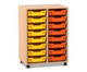 Flexeo® Regal PRO 2 Reihen 16 Boxen Gr S 1