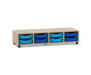 Flexeo® Regal PRO 4 Reihen 8 Boxen Gr S 5