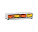 Flexeo® Regal PRO 4 Reihen 4 Boxen Gr M 4