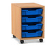 Flexeo® Regal PRO 1 Reihe 4 Boxen Gr S 3