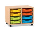 Flexeo® Regal PRO 2 Reihen 8 Boxen Gr S 1