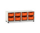 Flexeo® Regal PRO 4 Reihen 8 Boxen Gr M 7
