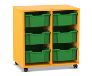 Flexeo® Regal PRO 2 Reihen 6 Boxen Gr M 5