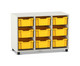 Flexeo® Regal PRO 3 Reihen 9 Boxen Gr M 5