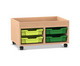 Flexeo® Regal PRO 2 Reihen 2 Boxen Gr S Aufkantung 7