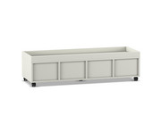 Flexeo® Regal PRO 4 Reihen 4 Boxen Gr M Aufkantung 6