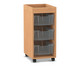 Flexeo® Regal PRO 1 Reihe 3 Boxen Gr M Aufkantung 7