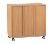 Flexeo® Regal PRO Stahlrahmen 3 Reihen 24 Boxen Gr S 6