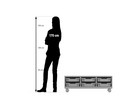 Flexeo® Regal PRO Stahlrahmen 3 Reihen 6 Boxen Gr S