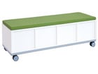 Flexeo® Regal PRO Stahlrahmen 4 Reihen je 4 Boxen Gr S und Gr M