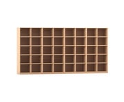 Flexeo® Bibliotheksregal 40 Fächer hoch Breite 377 6 cm 1
