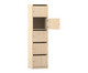 Flexeo® Schließfachschrank 5 Fächer mit Briefschlitzen Breite 48 1 cm 3