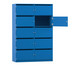 Flexeo® Schließfachschrank 10 Fächer mit Briefschlitzen Breite 126 4 cm 6