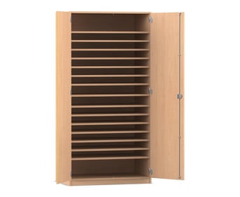Flexeo® Papierschrank 16 Fächer