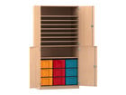 Flexeo® Bastelschrank 9 große Boxen 9 Fächer