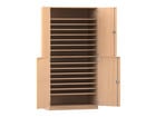 Flexeo® Bastelschrank 16 Fächer Halbtüren