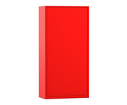 Flexeo® Schrank 10 Fächer 2 verglaste Drehtüren Mittelwand Breite 94 4 cm 5