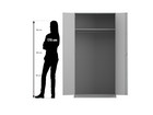 Flexeo® Garderobenschrank 1 Hutboden