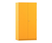 Flexeo® Polsterhockerschrank hoch 8 Fächer 2 Türen 7