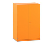 Flexeo® Polsterhockerschrank mittelhoch 6 Fächer 2 Türen 5