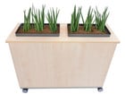 Flexeo® Raumteiler Blumenwagen H x B x T: 106 5 x 120 x 33 cm
