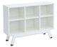 Flexeo® Lounge Möbel 3 Reihen 6 Fächer 4