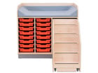 Flexeo® Wickelkommode mit Treppe