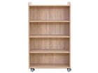 Flexeo® Bücherwagen beidseitig je 3 Fachböden