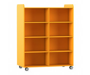 Flexeo® Bücherwagen beidseitig je 6 Fachböden 1