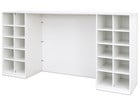 Flexeo® Bettzeugschrank für Liegen 20 Fächer H x B: 143 9 x 288 2 cm