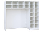 Flexeo® Bettzeugschrank für Liegen 22 Fächer H x B: 190 x 226 cm